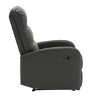 Dormi Recliner Chair - Black PU