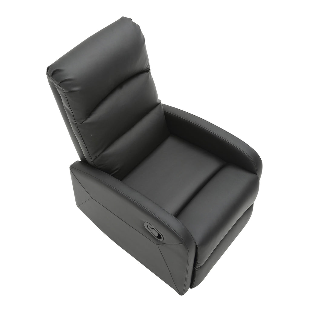 Dormi Recliner Chair - Black PU