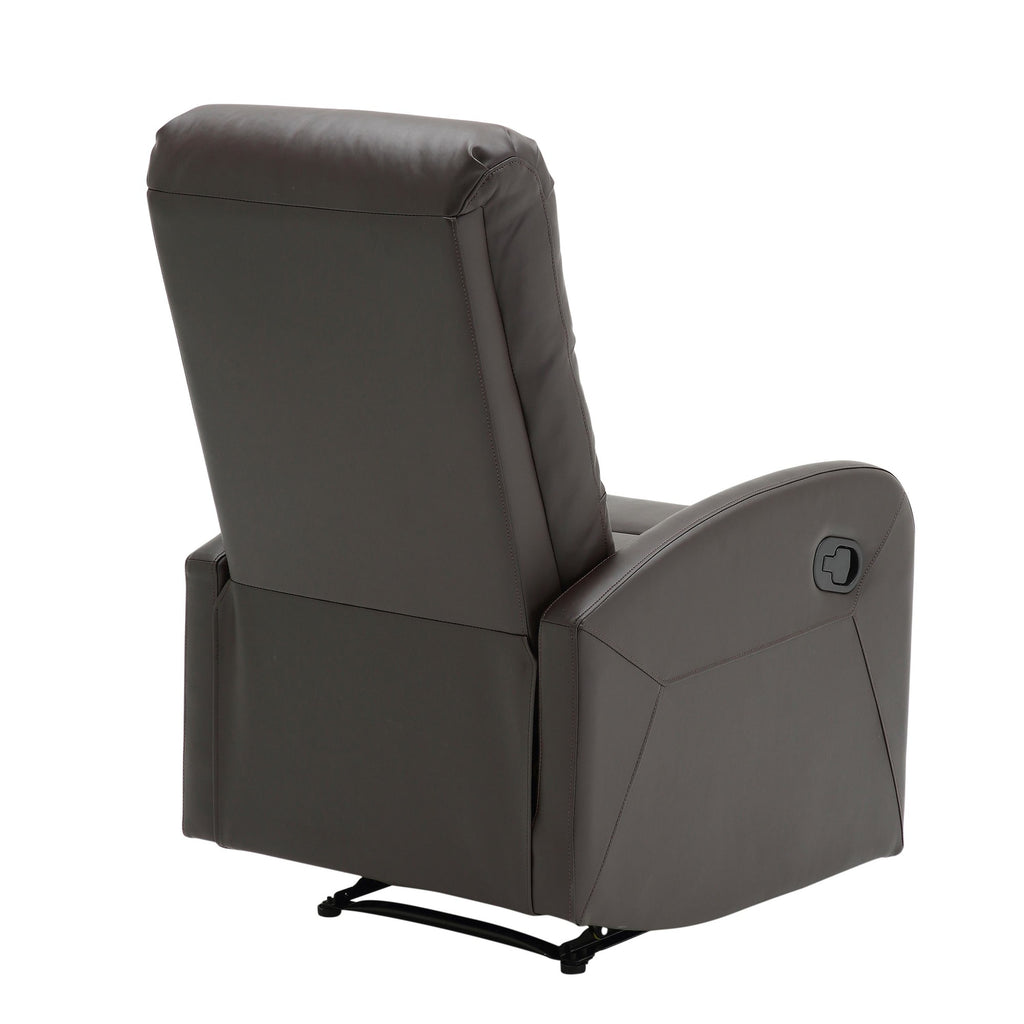 Dormi Recliner Chair - Brown PU