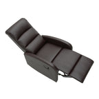 Dormi Recliner Chair - Brown PU