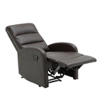 Dormi Recliner Chair - Brown PU