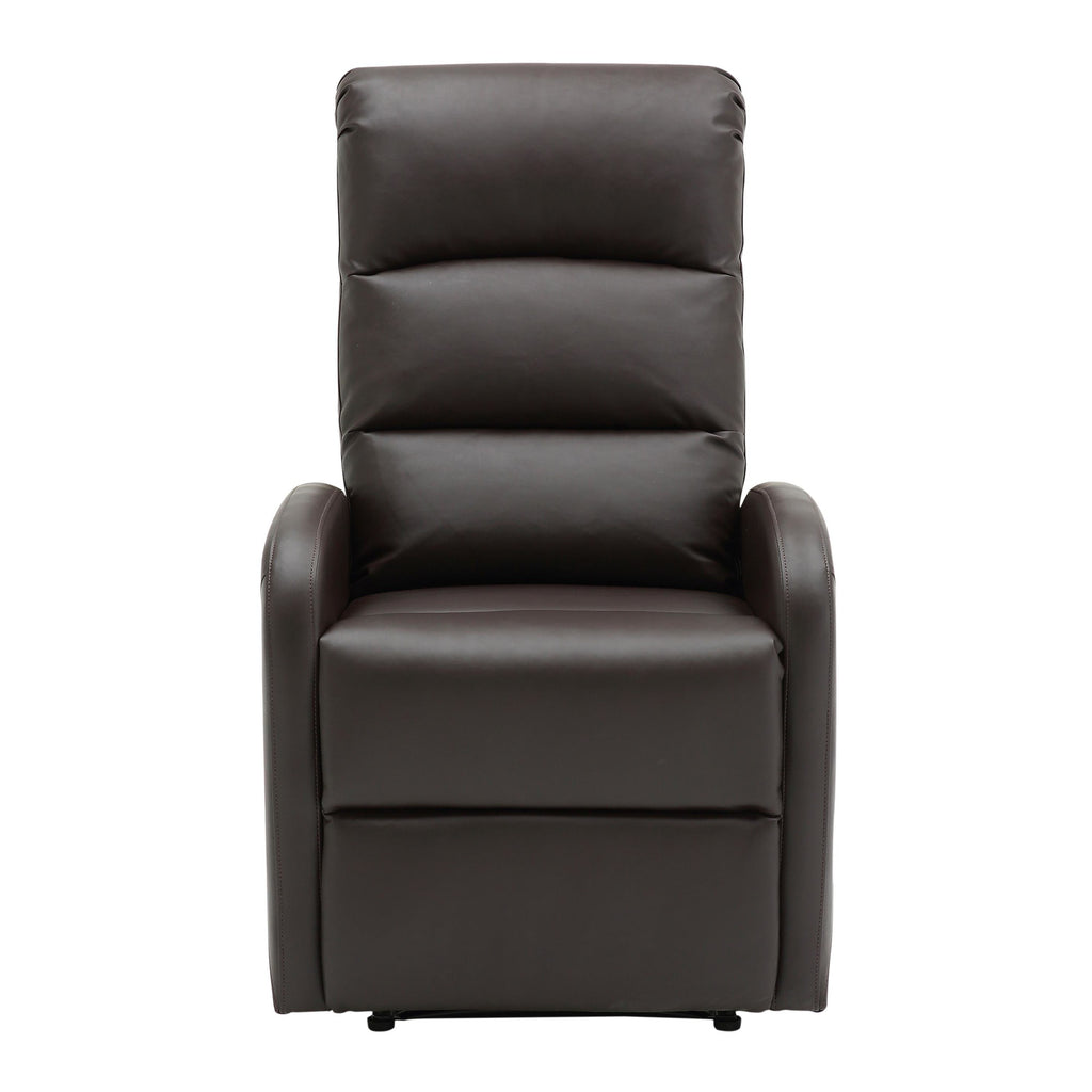 Dormi Recliner Chair - Brown PU
