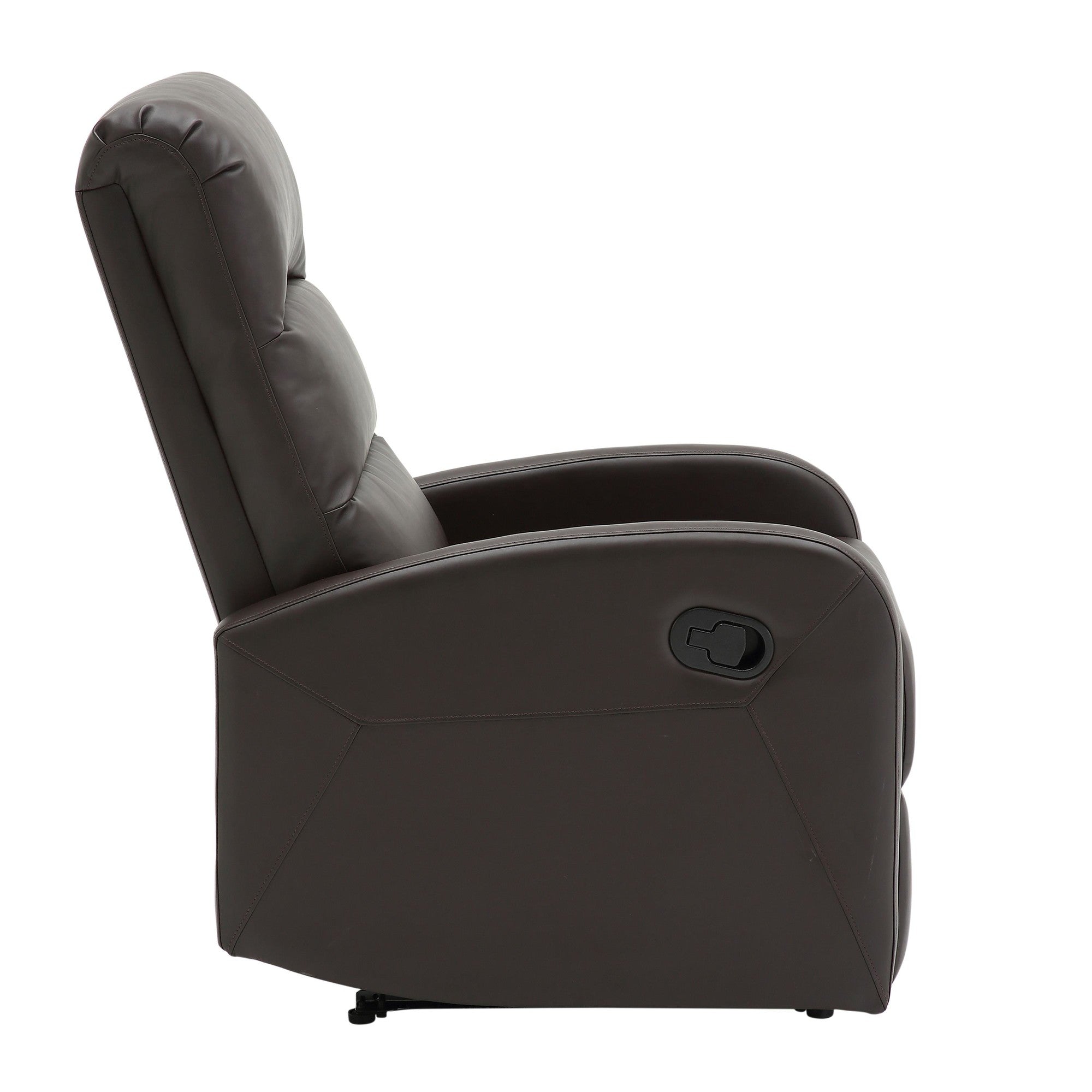 Dormi Recliner Chair - Brown PU
