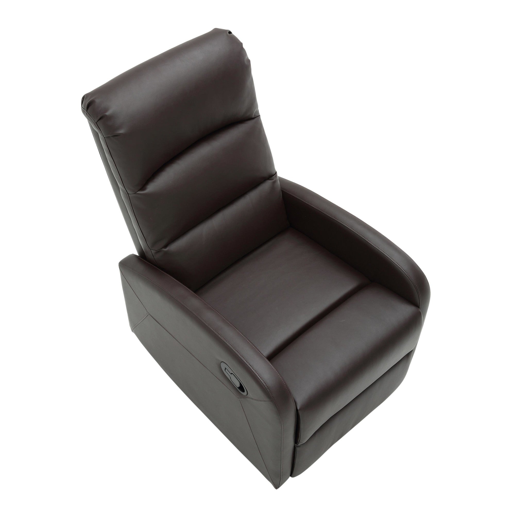 Dormi Recliner Chair - Brown PU