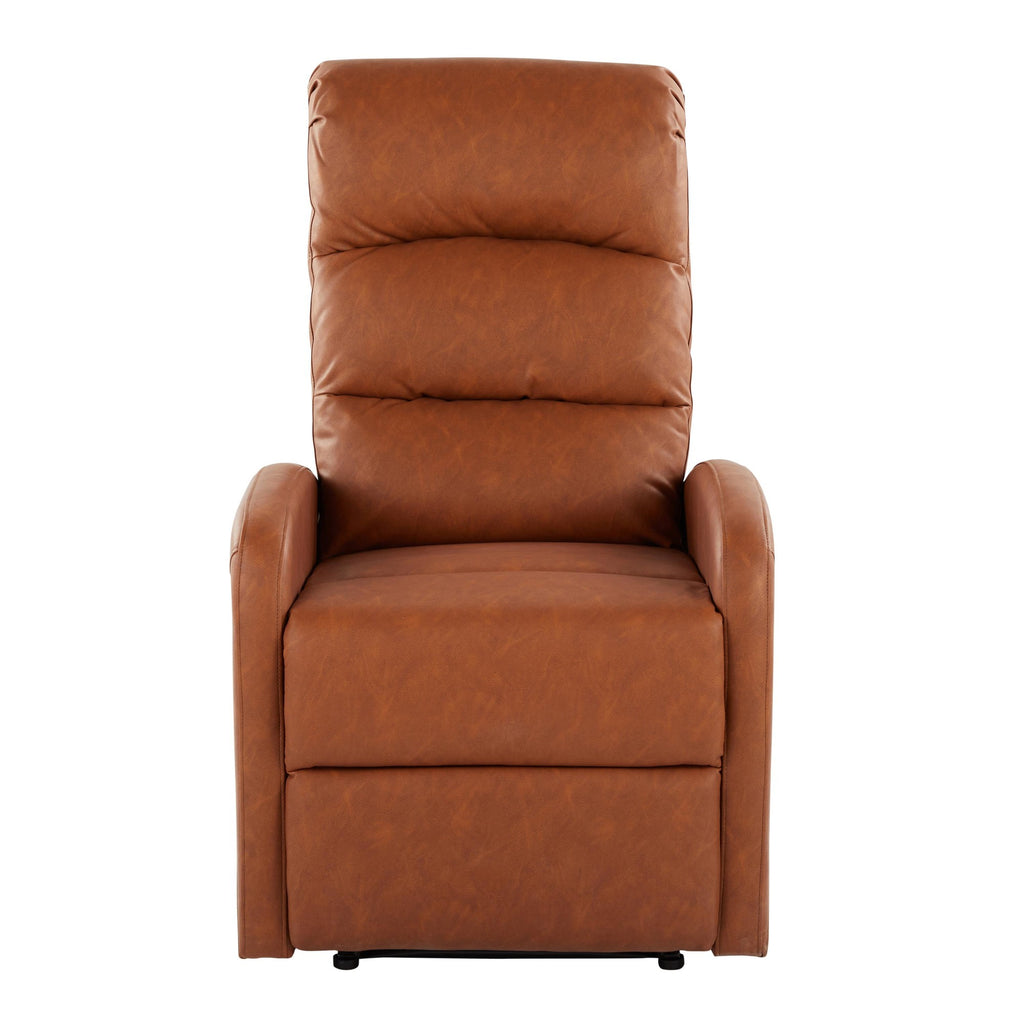 Dormi Recliner Chair - Camel PU