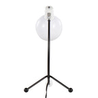 Eileen Task Lamp - Black Metal, White Plastic