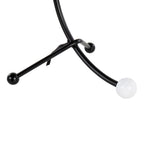 Eileen Task Lamp - Black Metal, White Plastic