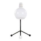 Eileen Task Lamp - Black Metal, White Plastic