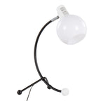 Eileen Task Lamp - Black Metal, White Plastic
