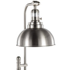 Emery Floor Lamp - Nickel