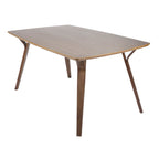 Folia Dining Table - Walnut Wood