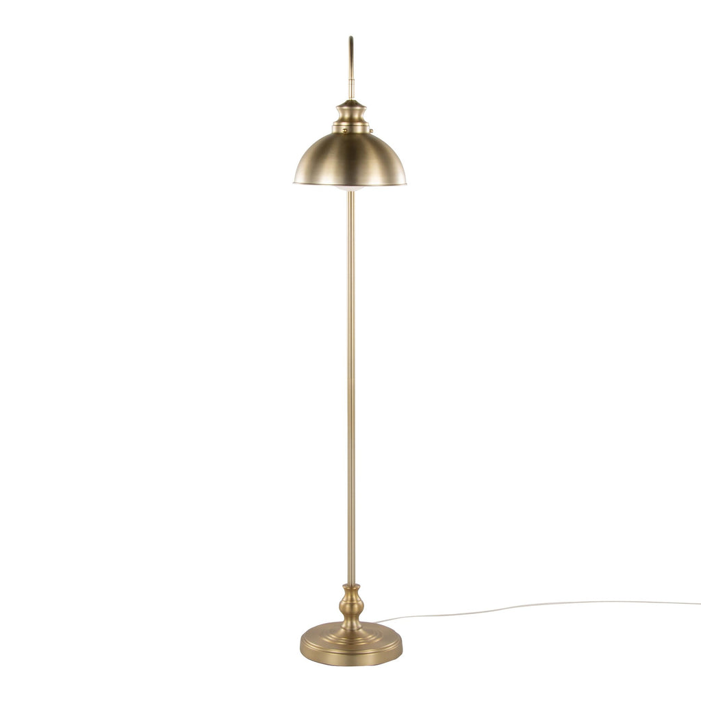 Emery Reader 64" Metal Floor Lamp - Gold Metal