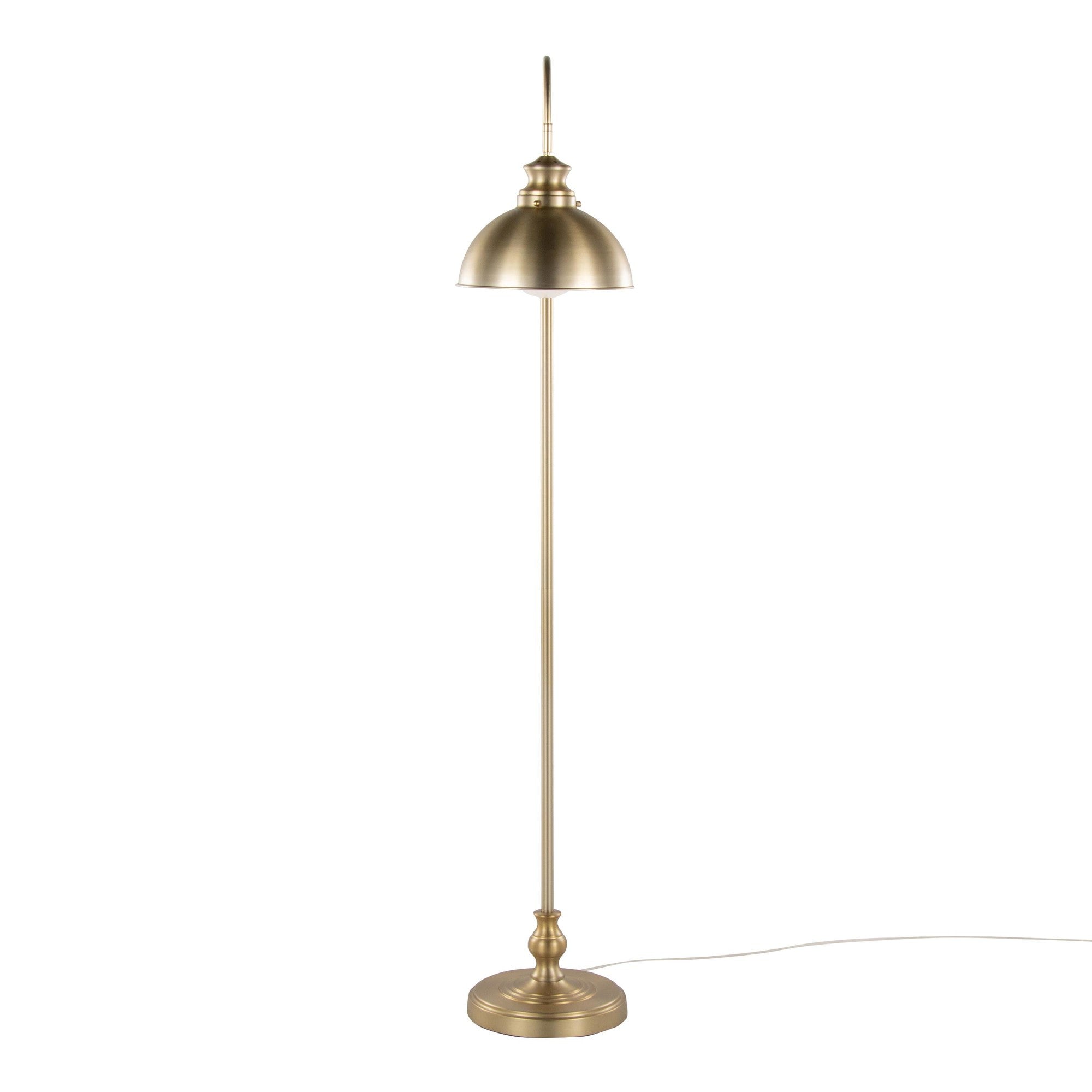 Emery Reader 64" Metal Floor Lamp - Gold Metal