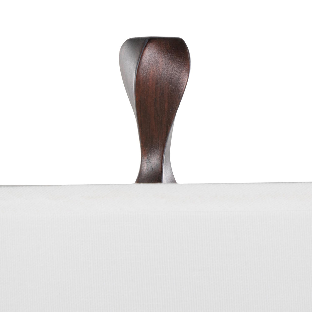 Curvo 30" Polyresin Table Lamp - Set of 2 - Copper Bronze Polyresin, Natural Linen