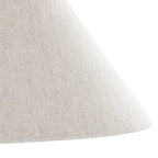 Kona 28" Metal Table Lamp - Set of 2 - Brass Metal, Natural Linen