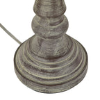 Winston 32" Polyresin Table Lamp - Set of 2 - Reclaimed Grey Polyresin, Oat Linen