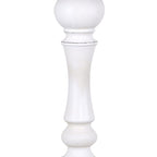 Winston 32" Polyresin Table Lamp - Set of 2 - Distressed Off-white Polyresin, Light Grey Linen