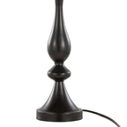 Topaz 27" Metal Table Lamp - Oil Rubbed Bronze, Clear Crystal