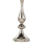 Topaz 27" Metal Table Lamp - Polished Nickel, Clear Crystal