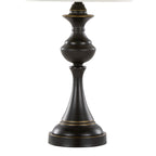 Montgomery 29" Metal Table Lamp With Usb - Set of 2 - Oil Rubbed Bronze, Off-white Linen