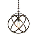 Linx 13.25" Metal Pendant Lamp - Oil Rubbed Bronze