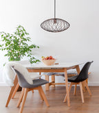 Linx Oval 7.5" Metal Pendant Lamp - Antique Copper Bronze
