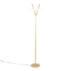 Icicle 65" Swivel Floor Lamp - Gold Metal