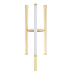 Icicle 65" Swivel Floor Lamp - Gold Metal