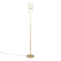 Icicle 65" Swivel Floor Lamp - Gold Metal