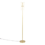 Icicle 65" Swivel Floor Lamp - Gold Metal