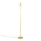 Icicle 65" Swivel Floor Lamp - Gold Metal
