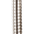 Medusa®  71" Metal Floor Lamp 5 Arm - Brushed Nickel Finish, Multi-colored Glass