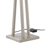 Icicle Floor Lamp - Brushed Nickel