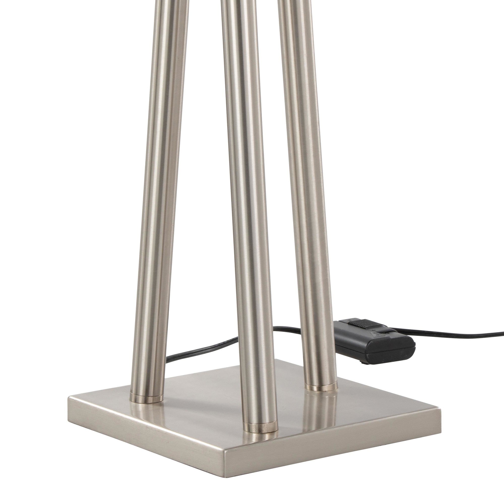 Icicle Floor Lamp - Brushed Nickel