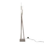 Icicle Floor Lamp - Brushed Nickel