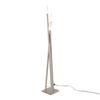 Icicle Floor Lamp - Brushed Nickel