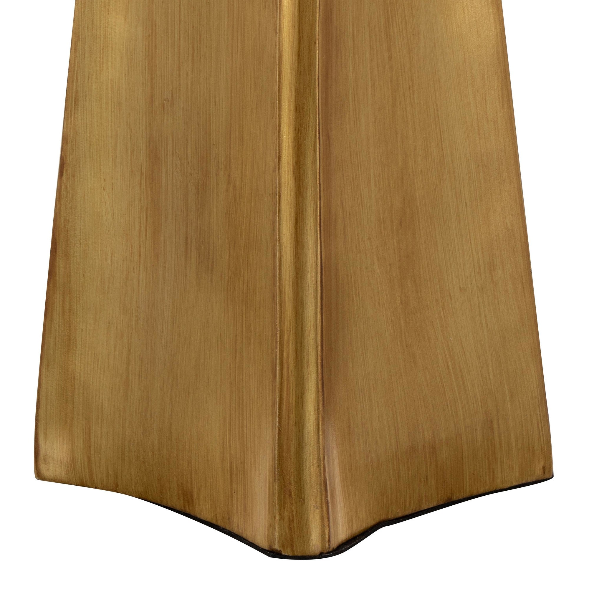 Pompeii 29" Polyresin Table Lamp - Gold Poyresin, White Linen