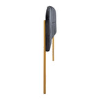 Lindsey Headboard - Gold Steel, Black Velvet