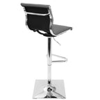 Masters Adjustable Barstool - Chrome, Grey PU