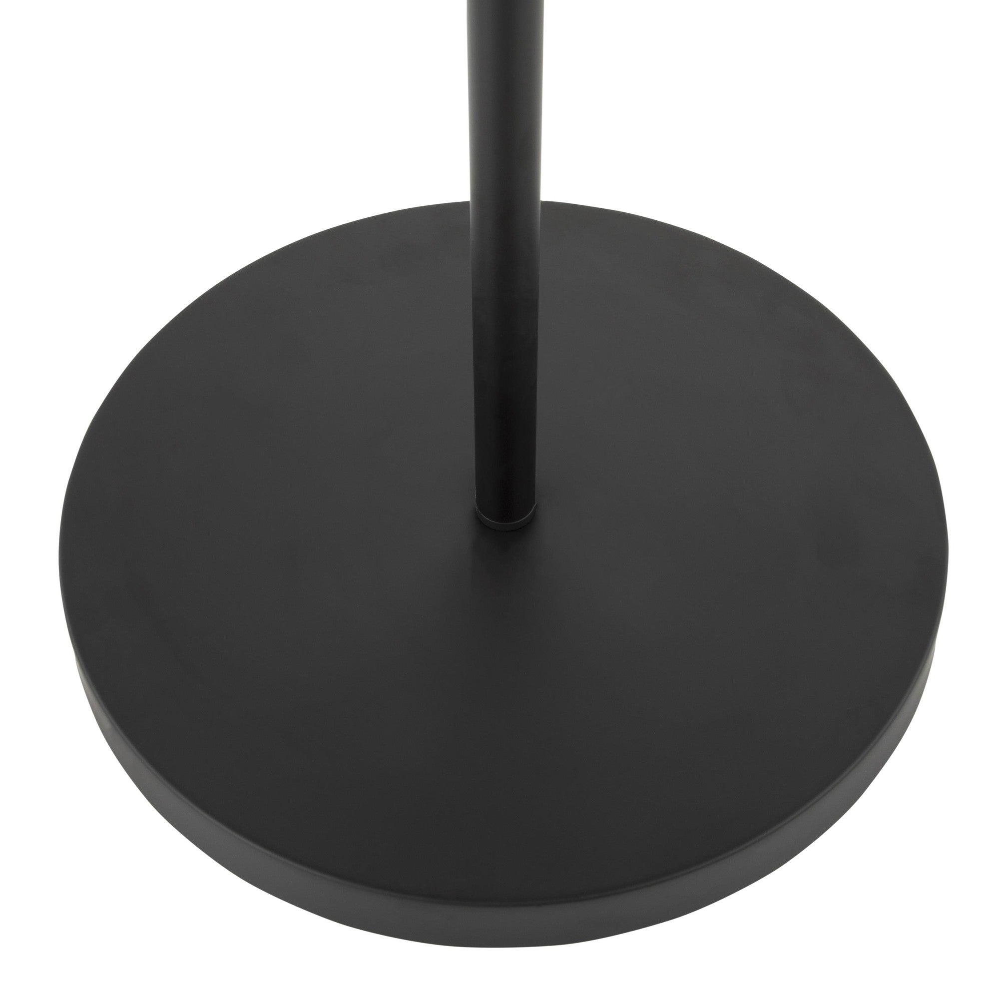 Metric Floor Lamp - Black Metal, Antique Brass