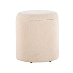 Tahoe 18" Ottoman - Beige Wool