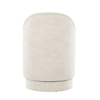 Marla 18" Upholstered Vanity Stool - Cream Fabric