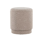 Marla Upholstered Ottoman 2-Piece Set - Light Brown Fabric