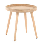 Pebble Side Table Set - Natural Wood