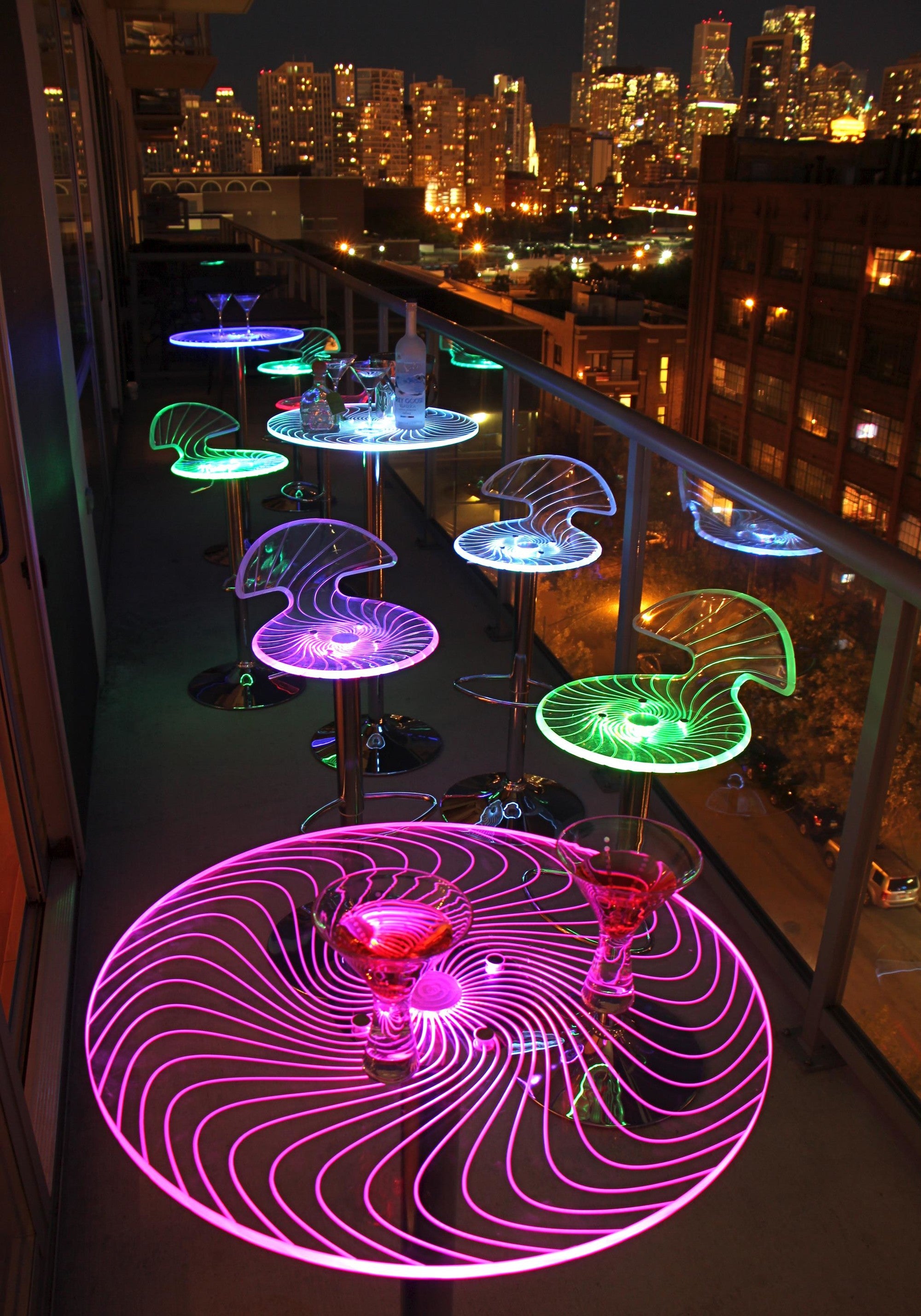 Spyra Bar Table - Multi