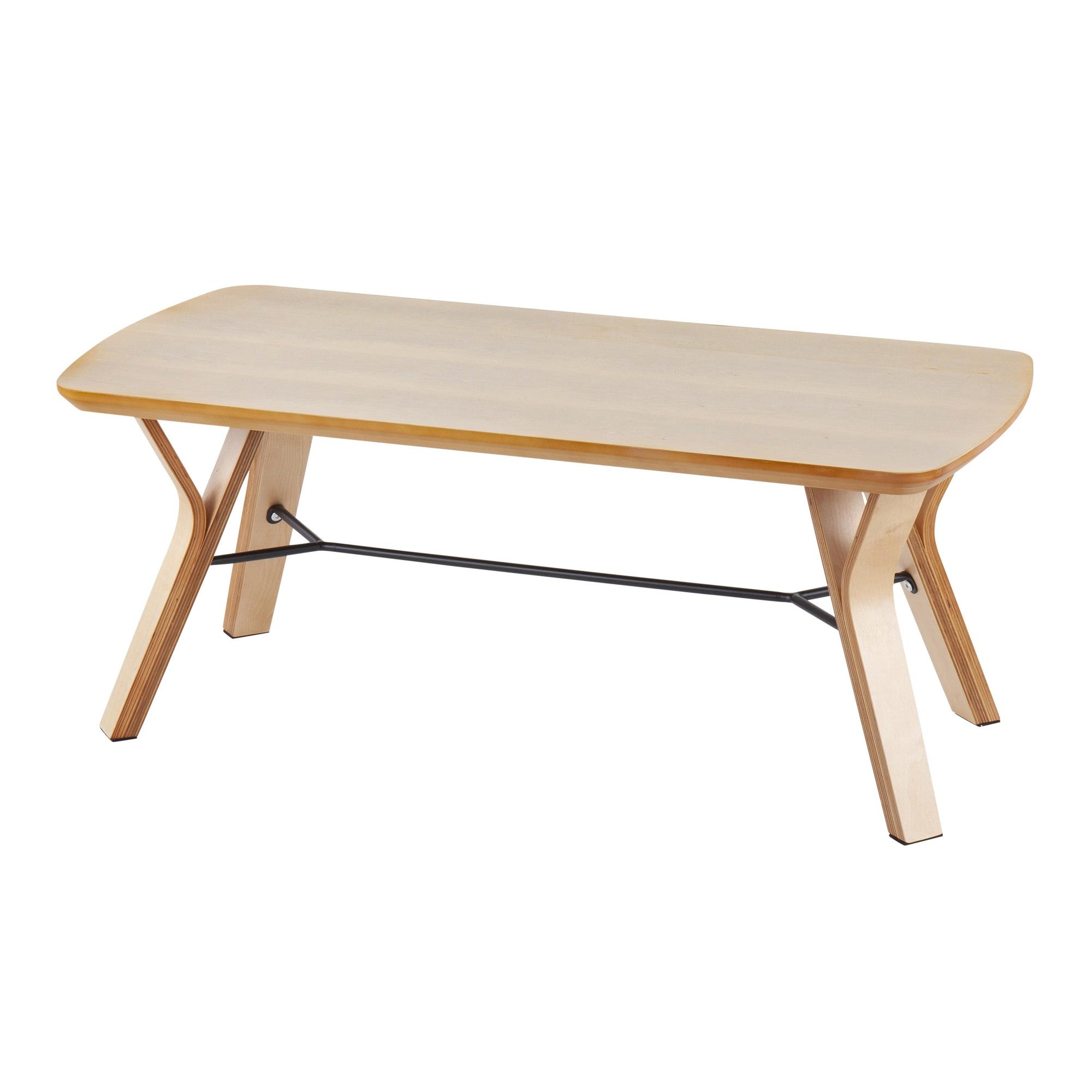 Folia Coffee Table - Natural Wood