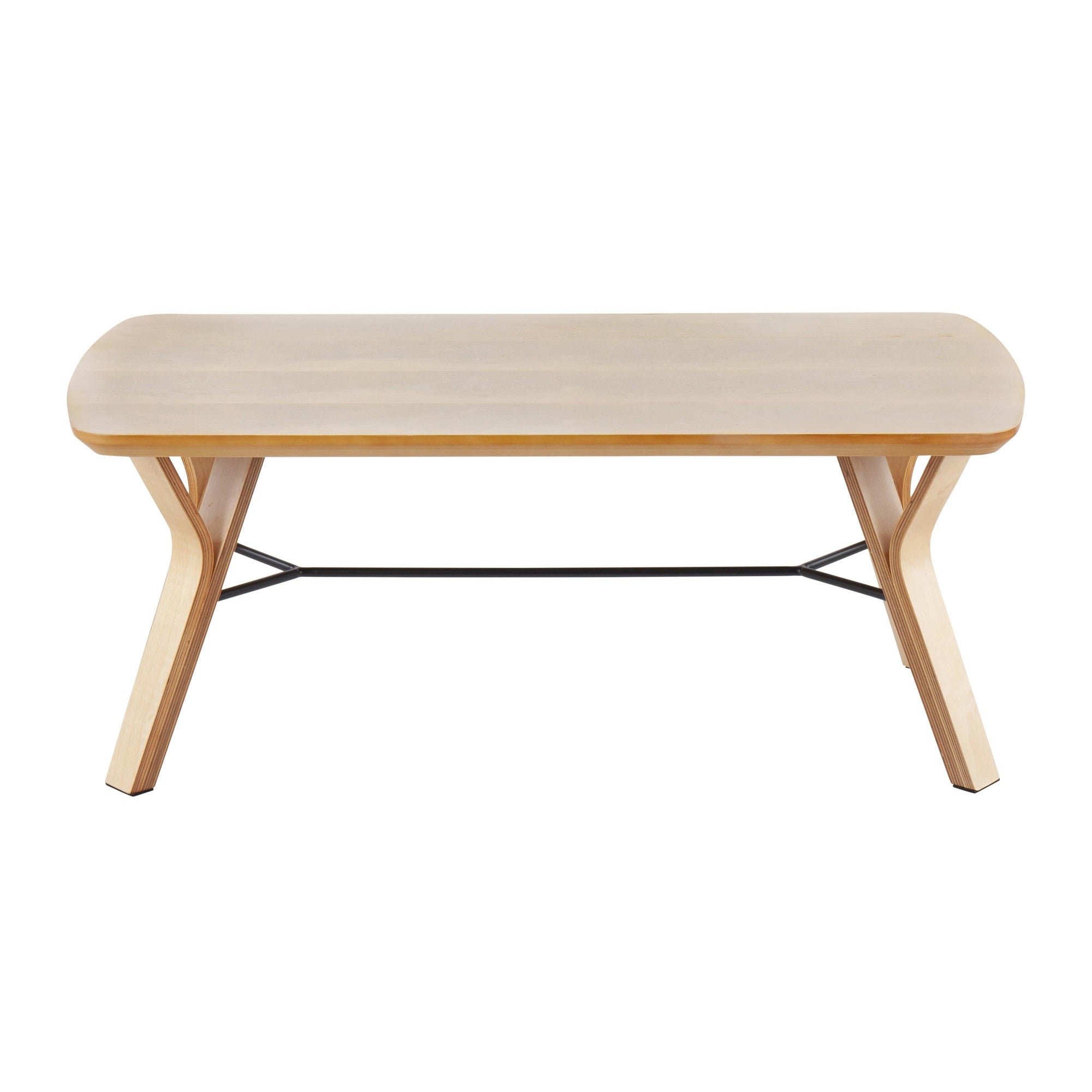 Folia Coffee Table - Natural Wood