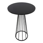 Canary Bar Table - Black Metal, Black Mdf