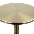 Lenuxe 24" Metal Accent Table - Gold Metal