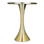 Lenuxe 24" Metal Accent Table - Gold Metal